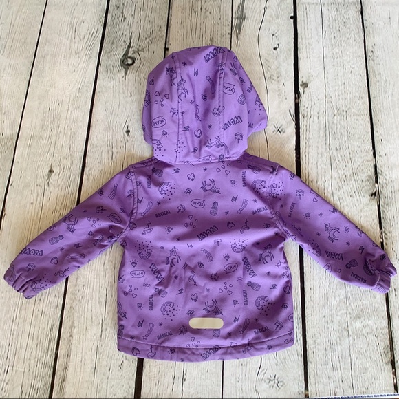 Purple Raincoat for Toddlers - 2T - Picture 6 of 6